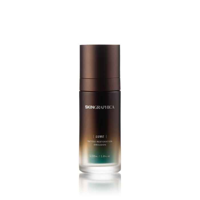 LUME, world-first tattoo restoration emulsion